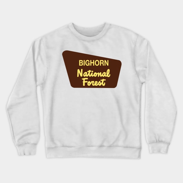 Bighorn National Forest Crewneck Sweatshirt by nylebuss